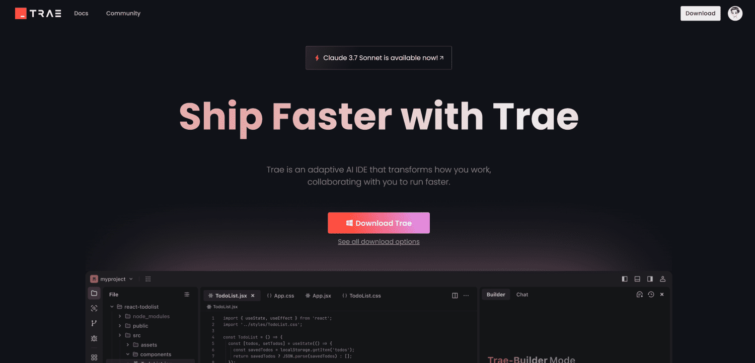TRAE-AI编程 / TRAE编程